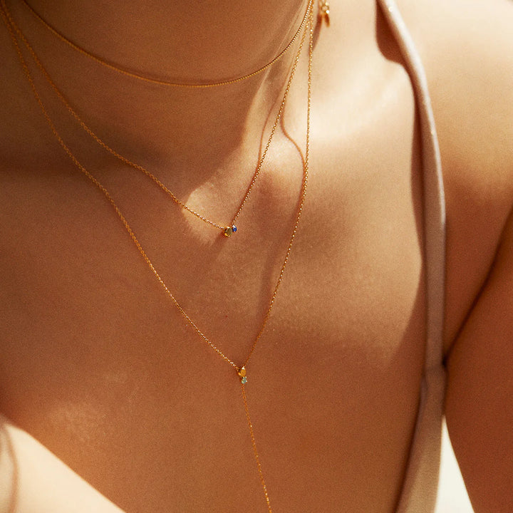 Collier Long Zéphyr - Divers Coloris