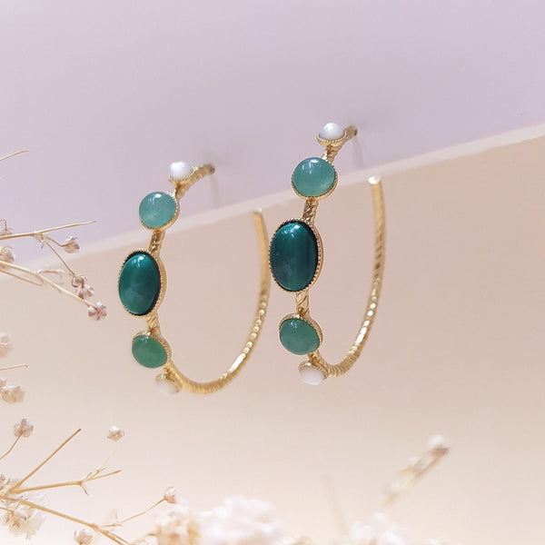 Créoles Sina Ouvertes - Divers Coloris