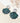 Boucles Hortanse Argentées - Divers Coloris