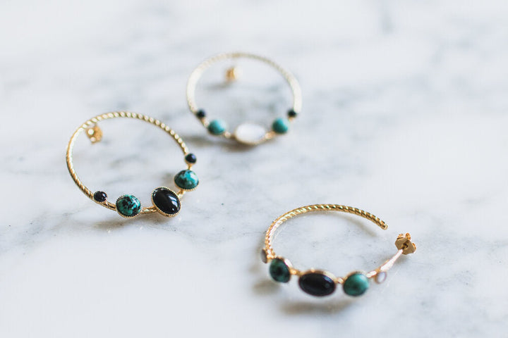 Boucles Sina Fermées - Divers Coloris