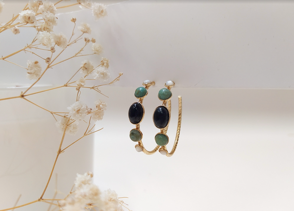 Créoles Sina Ouvertes - Divers Coloris