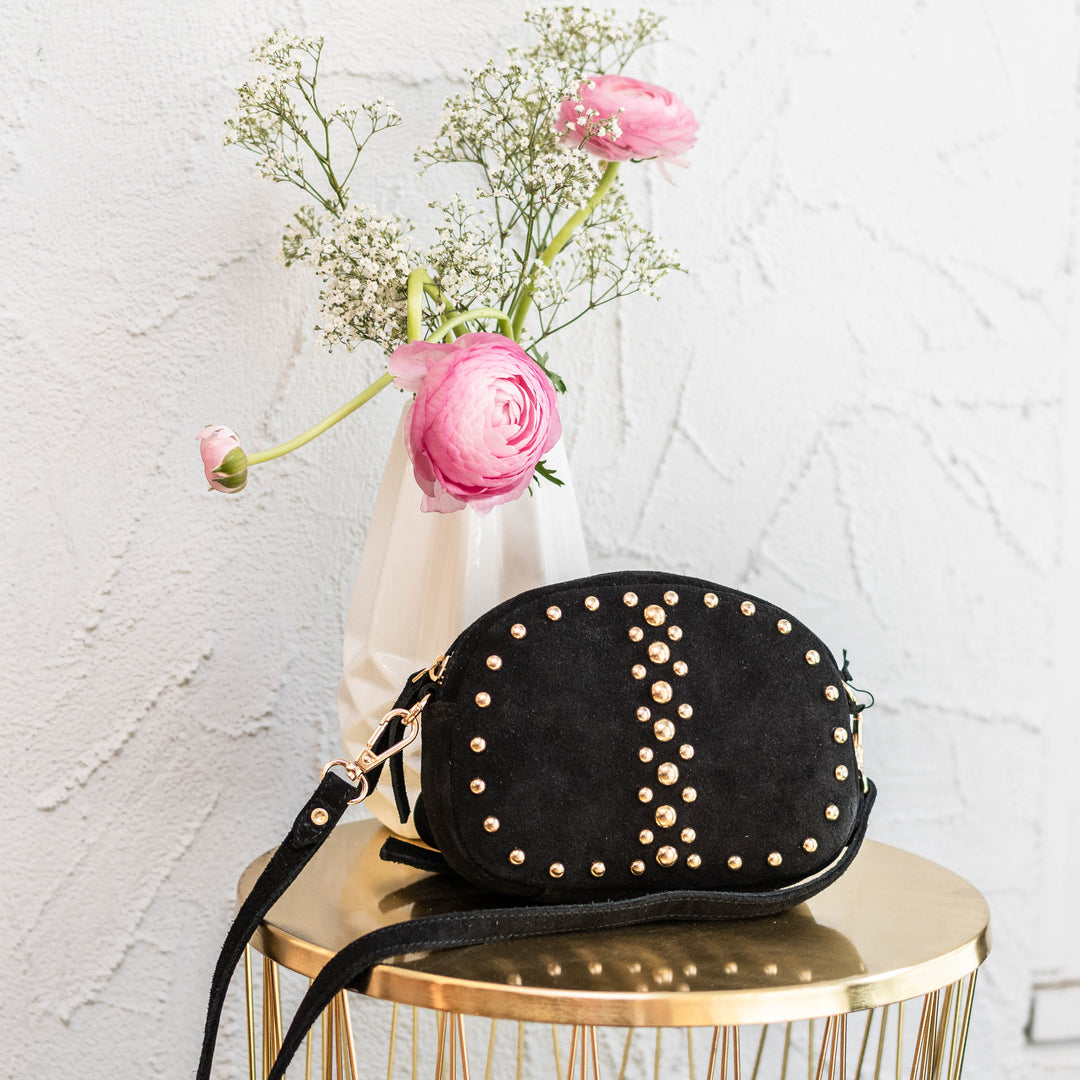 Sac Lune Big Studs Noir