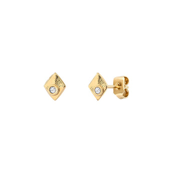 Boucles Puces Amoureuse de BDM Studio, strass Swarovski Cristal