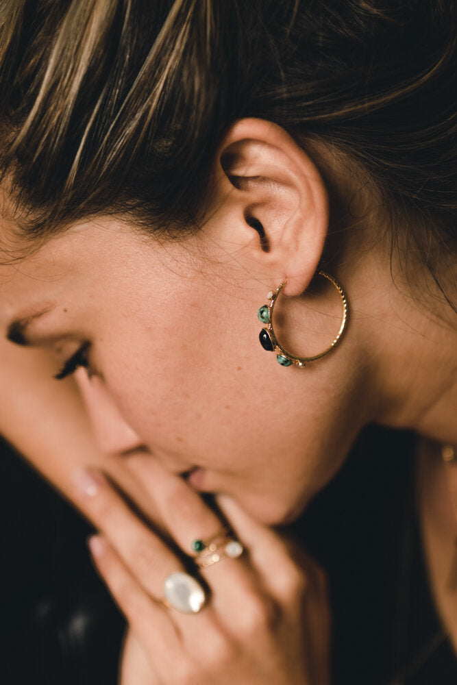 Créoles Sina Ouvertes - Divers Coloris