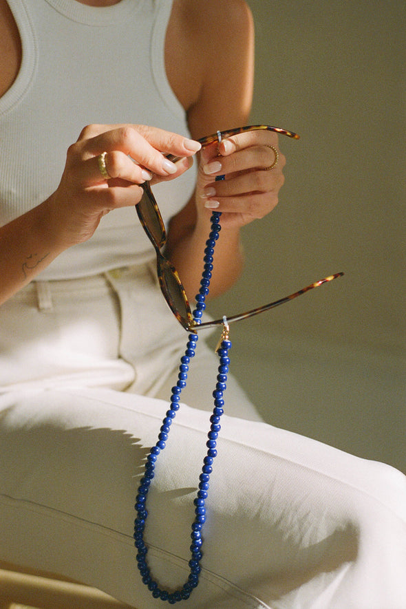 Chaîne de Lunettes Azul Ceramico