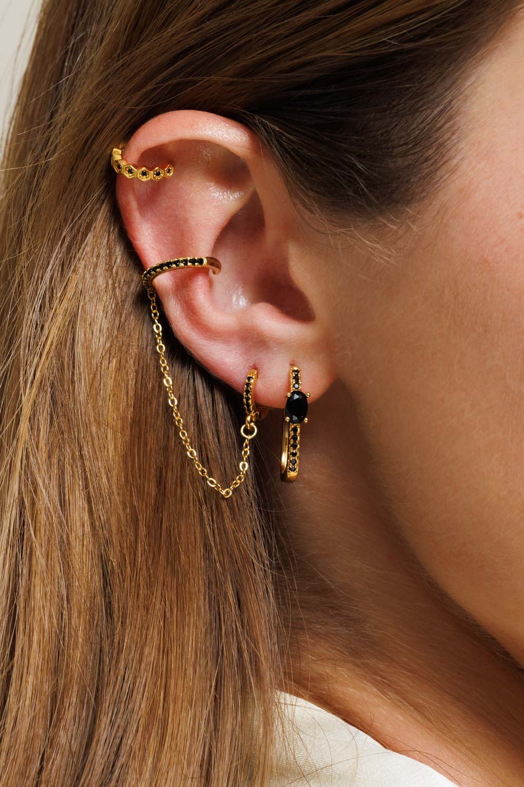 Boucles Ross Dorées - Divers Coloris