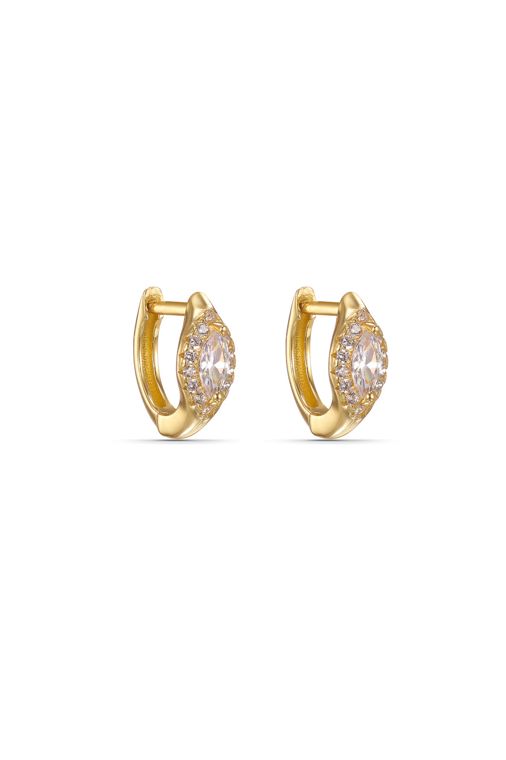 Evie Hoop Earrings Gold