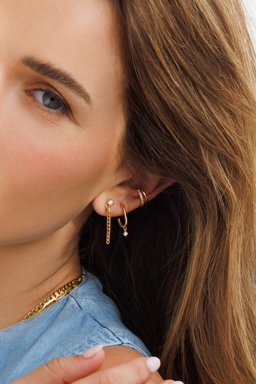 Thea Earrings Gold