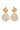 Sabine Earrings Gold / 24 cream