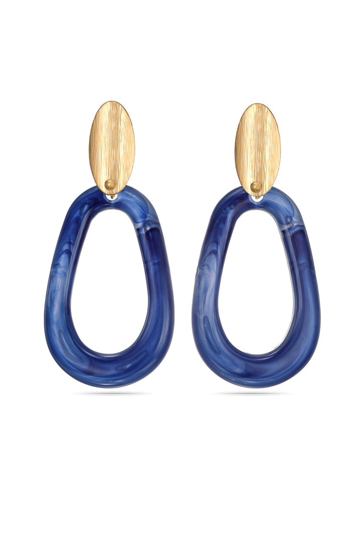 Clara Earrings Gold / 12 green