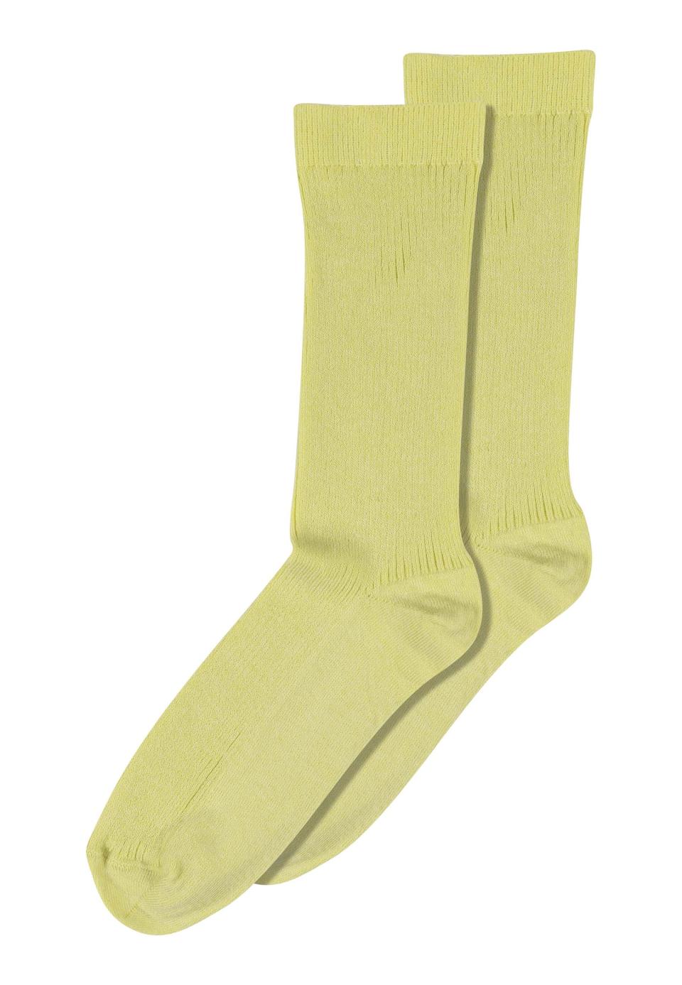 Chaussettes Fine Cotton Rib - Divers Coloris