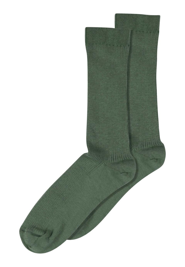 Chaussettes Fine Cotton Rib - Divers Coloris