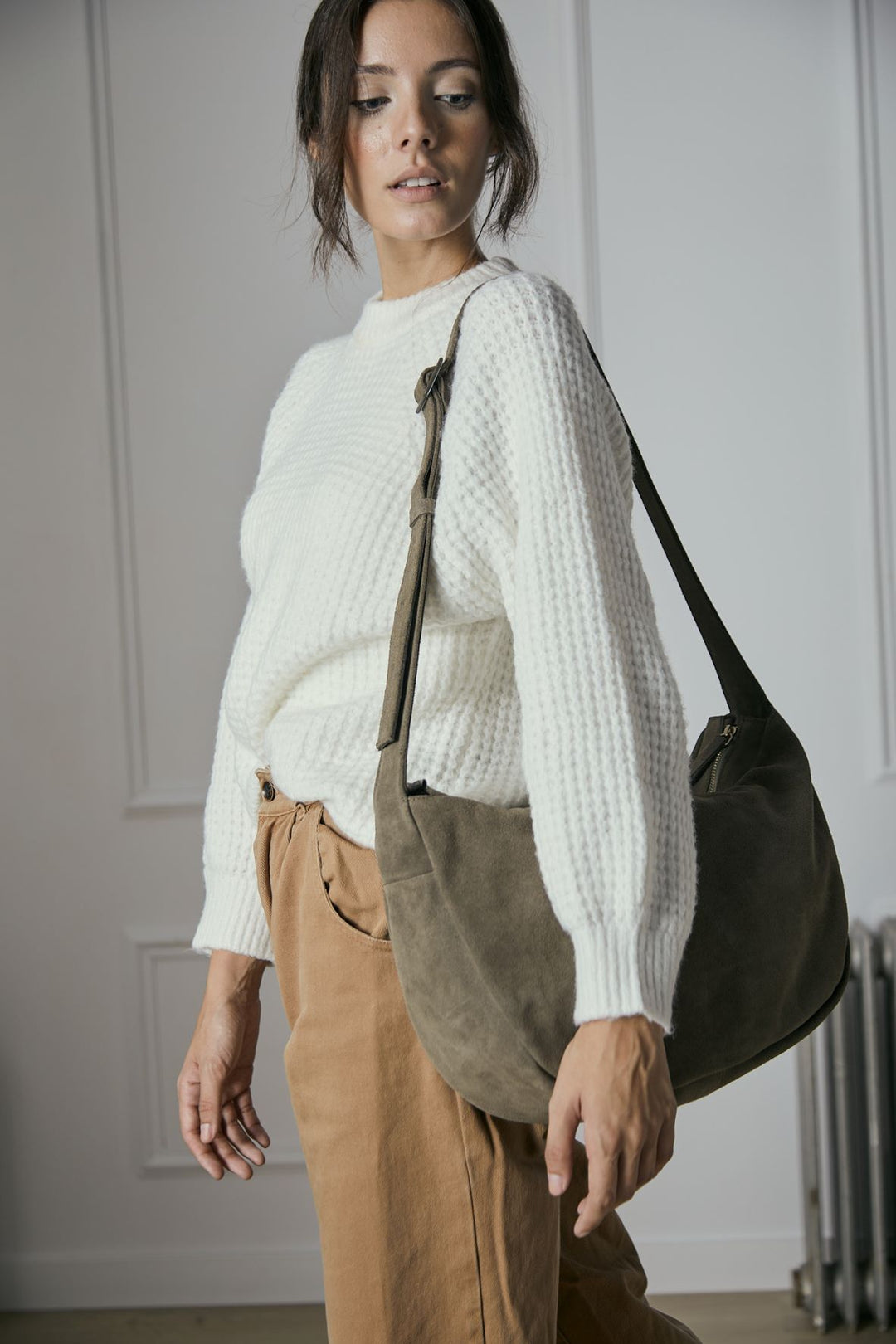 Sac Large Half-Moon - Divers Cuirs et Coloris