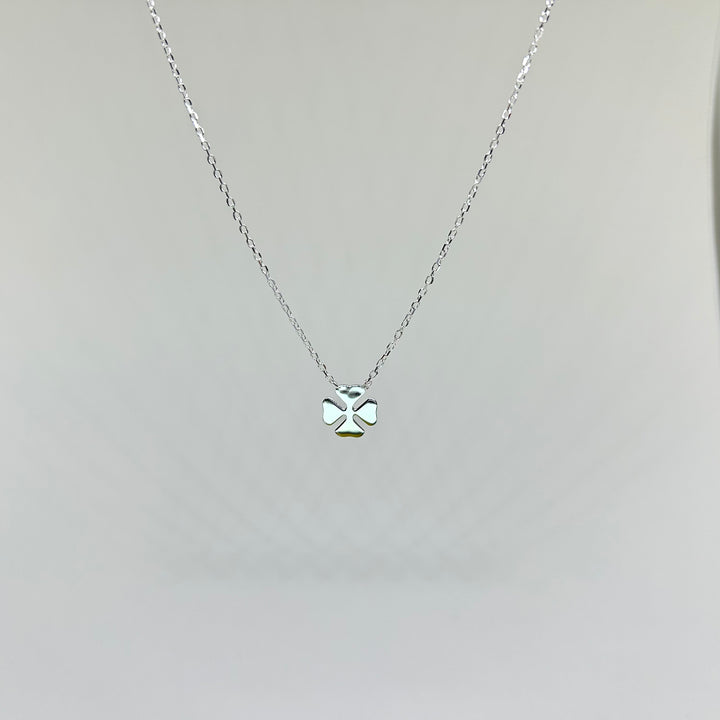 Collier Trefle Argent