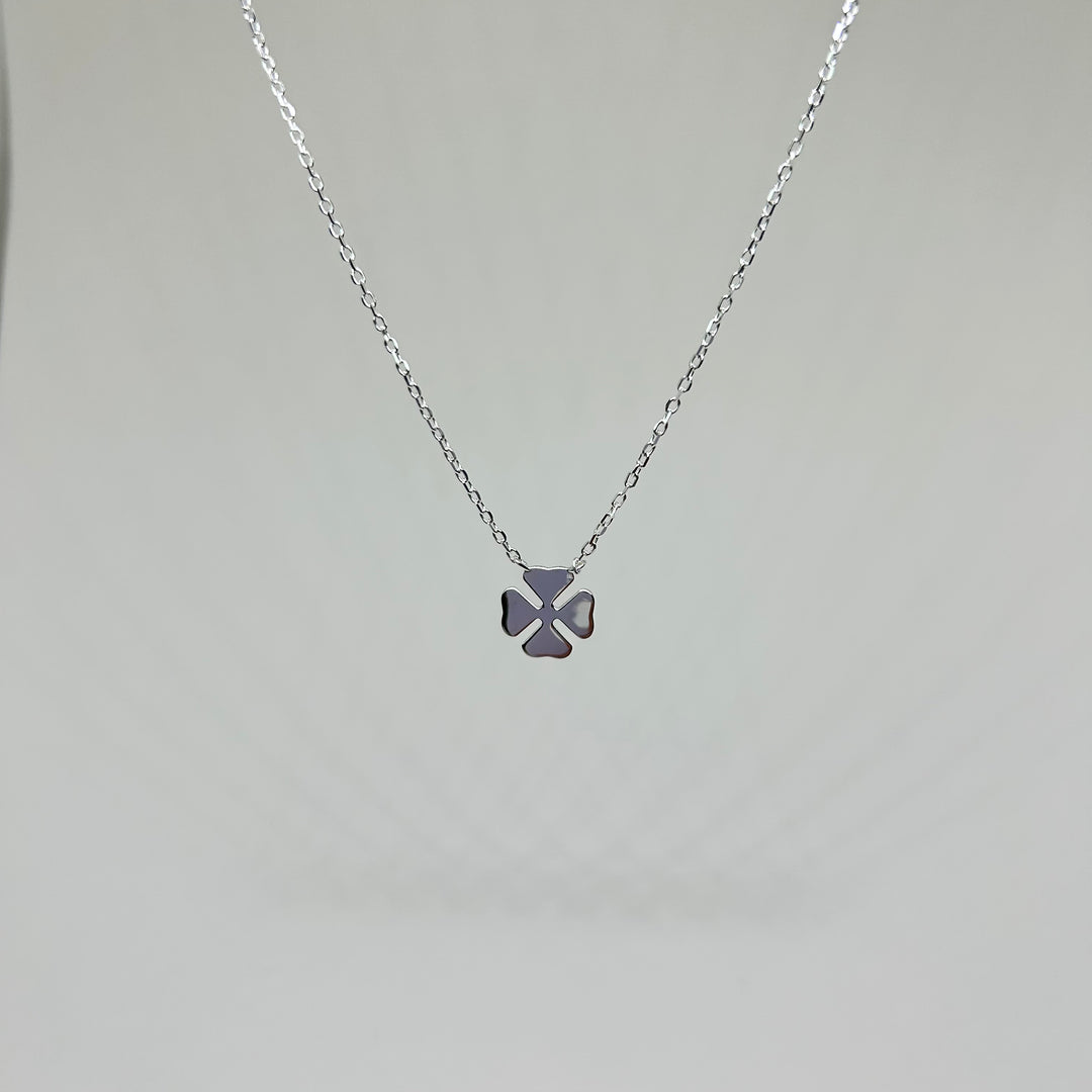 Collier Trefle Argent
