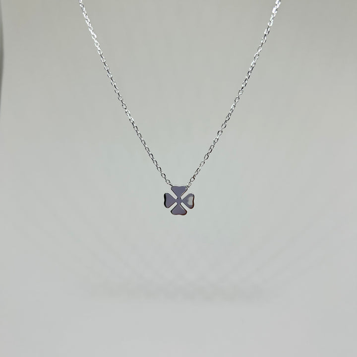 Collier Trefle Argent