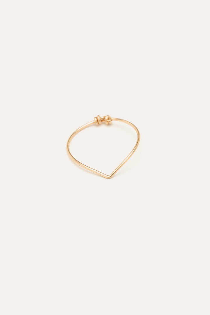 Bague Chevron