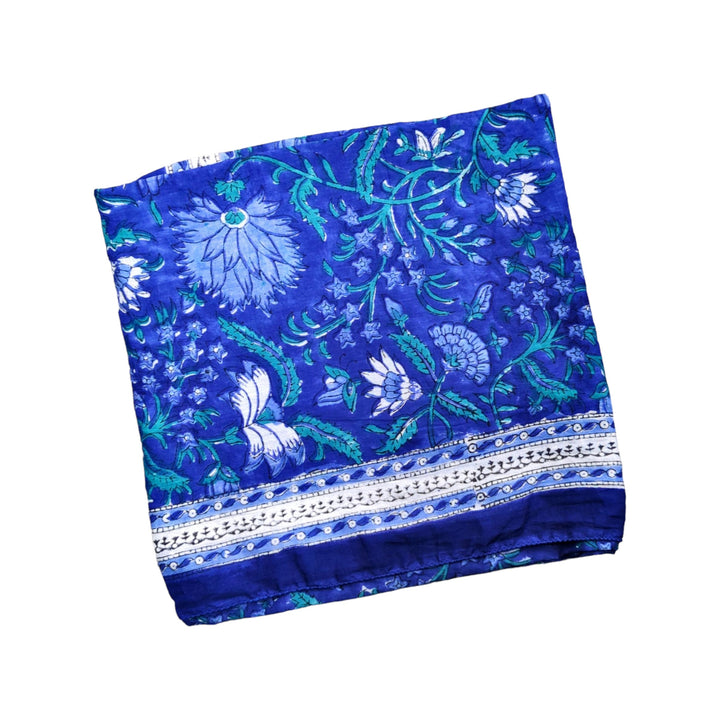 Foulard Block Print India Petit - Divers Coloris