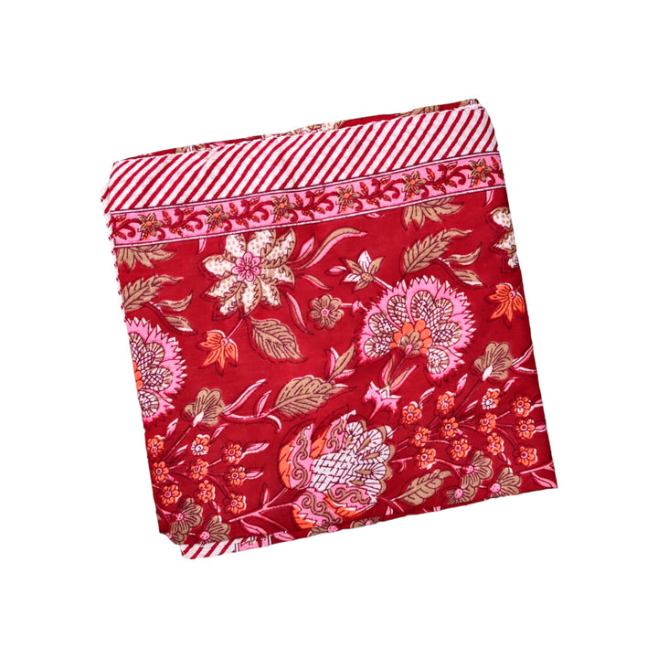 Foulard Block Print India Petit - Divers Coloris