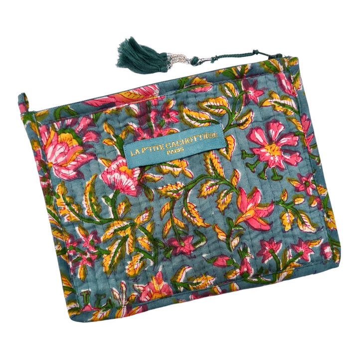 Pochette A5 Block Print India - Divers Coloris