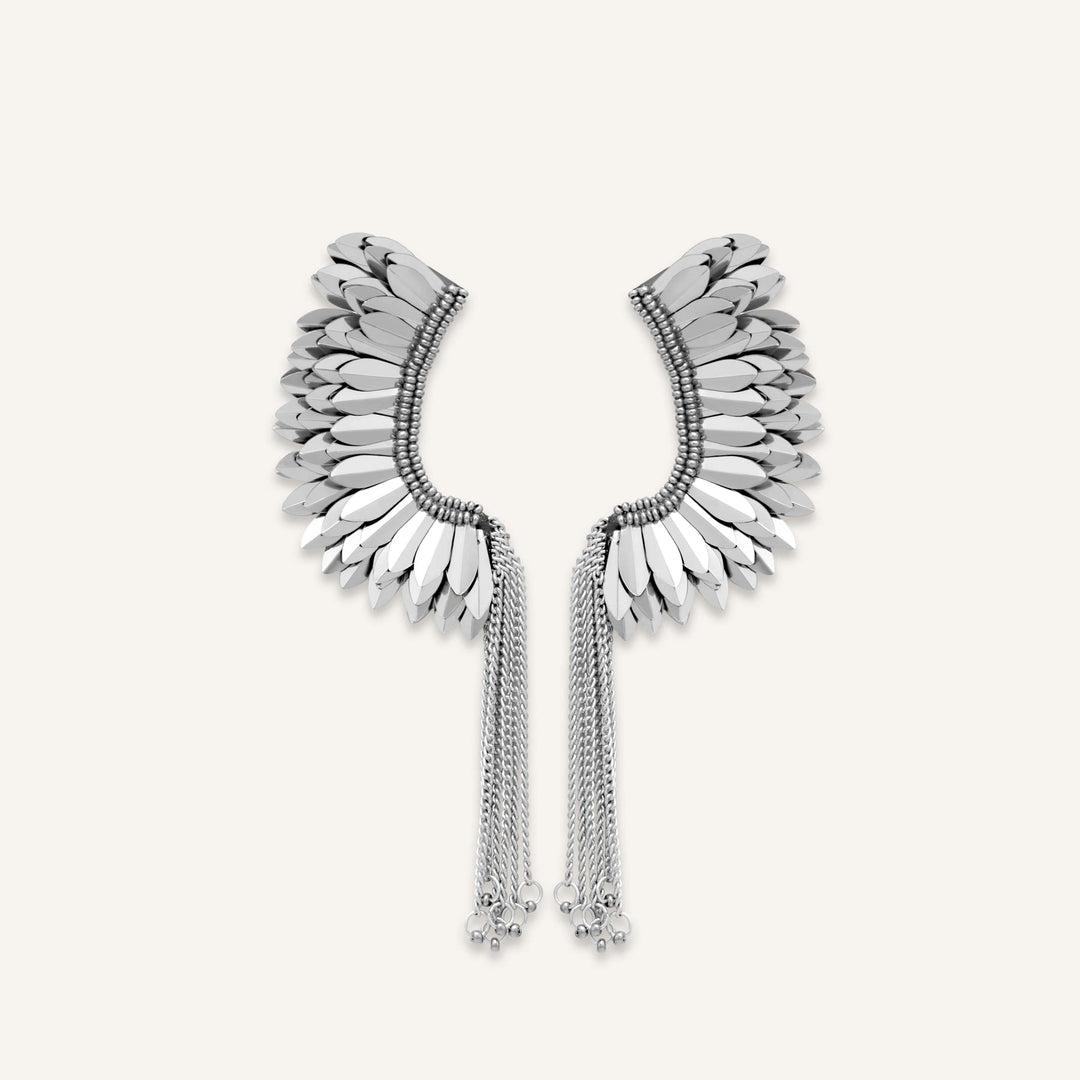 Boucles Emylie Argentées