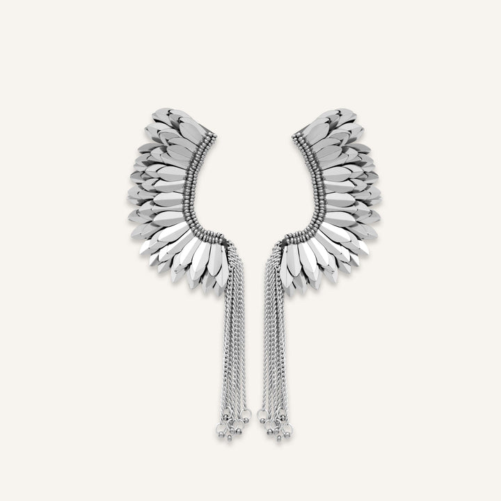 Boucles Emylie Argentées