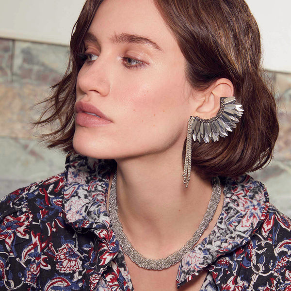 Boucles Emylie Argentées