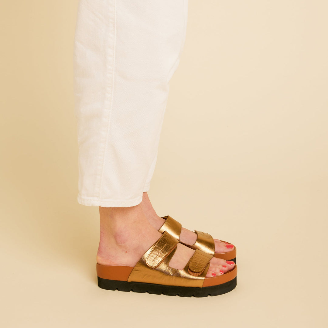 Sandales Elmas Bronze