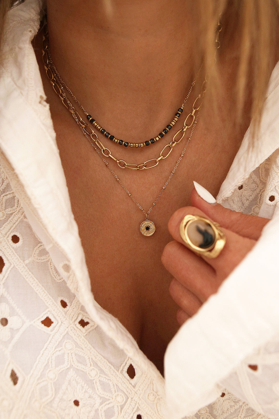 Collier Triple Tara