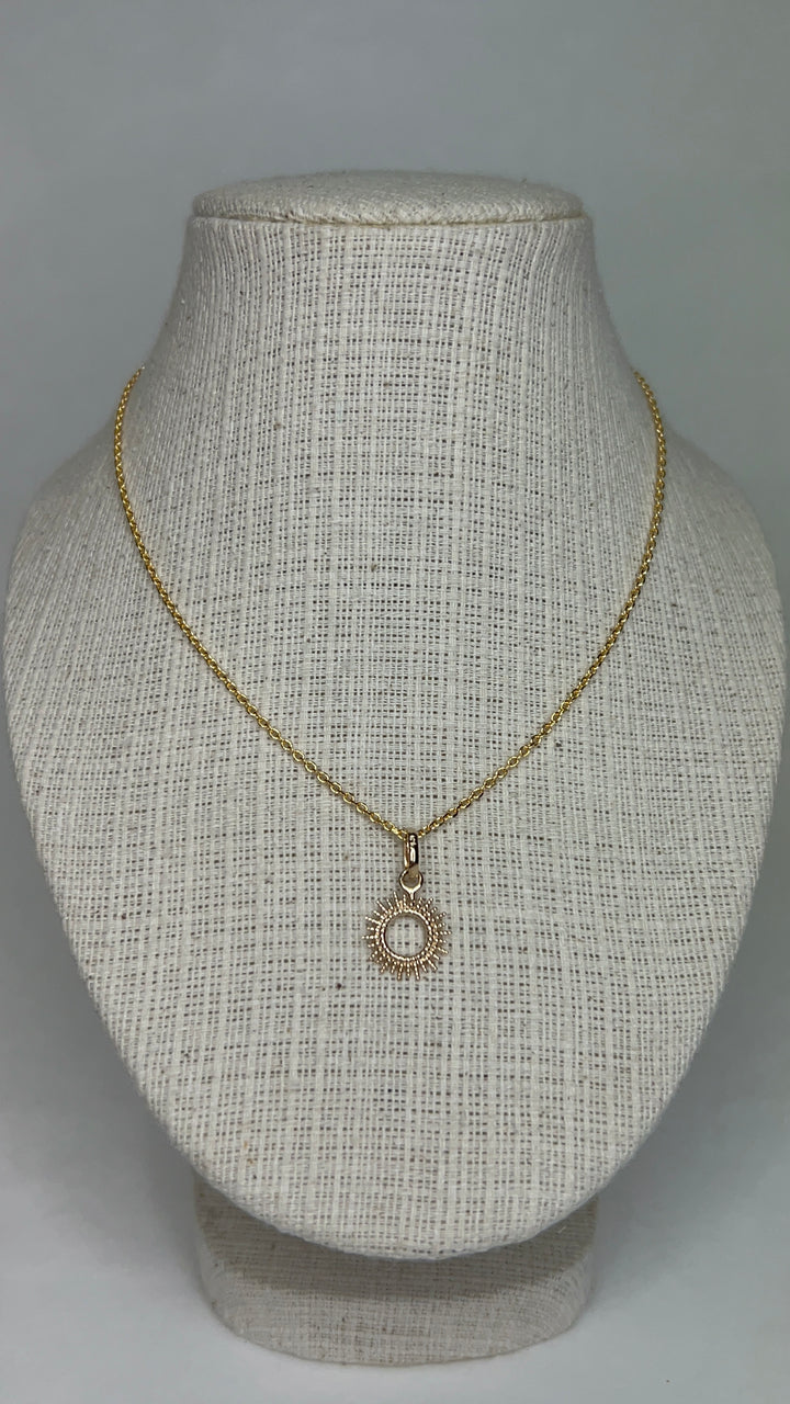 Collier Sole Doré