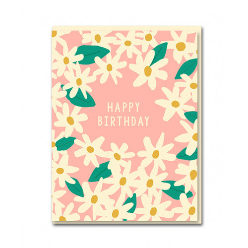 Carte anniversaire Fleur