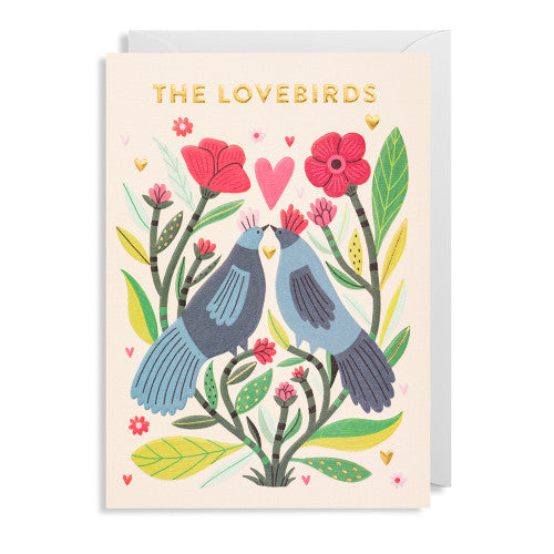 Carte Lovebirds