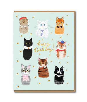 Carte Party Cats