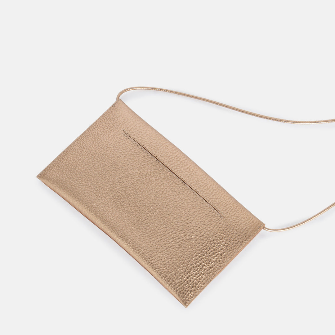 Sac Thin Clutch Grainé - Divers Coloris