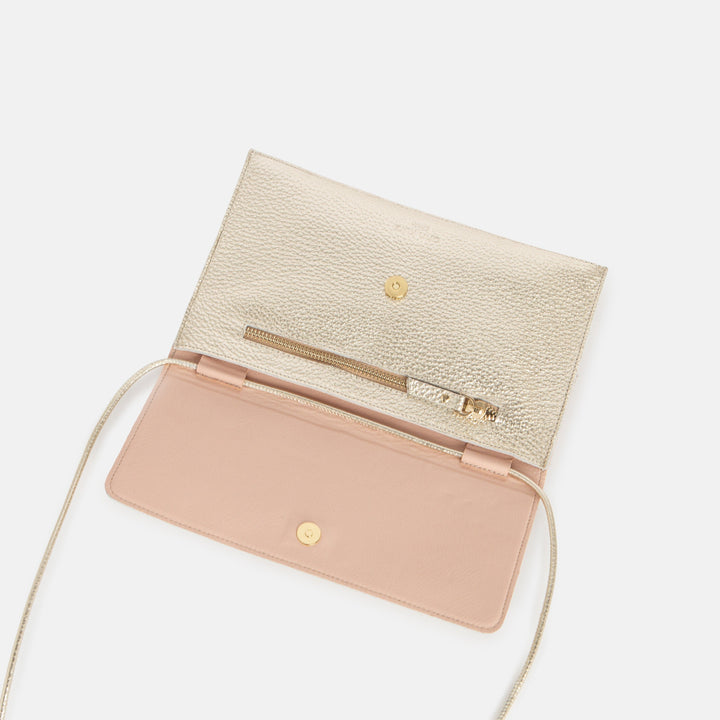 Sac Thin Clutch Grainé - Divers Coloris