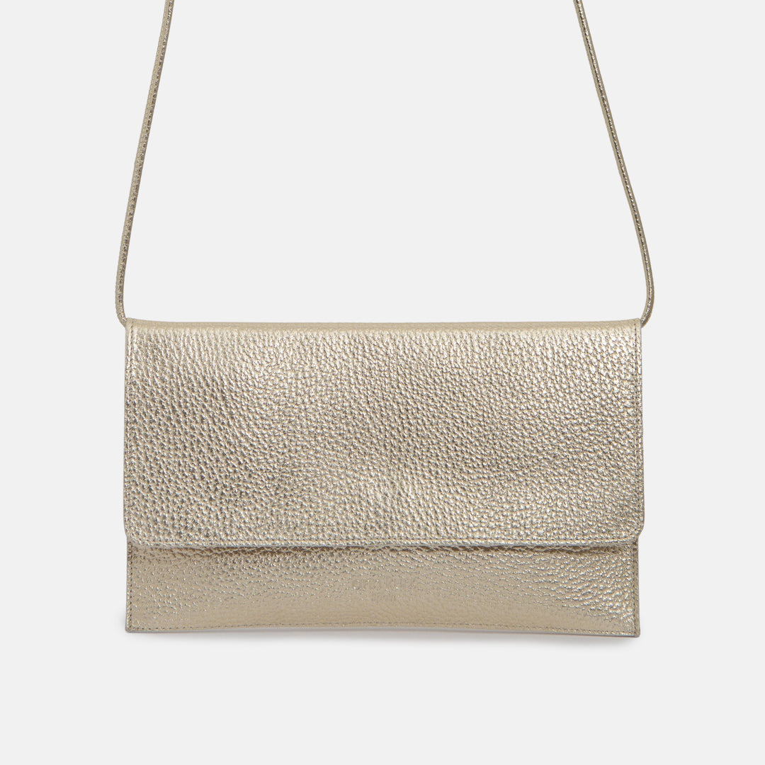 Sac Thin Clutch Grainé - Divers Coloris