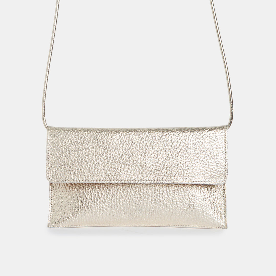 Sac Pochette Mini Thin Clutch Grainé - Divers Coloris