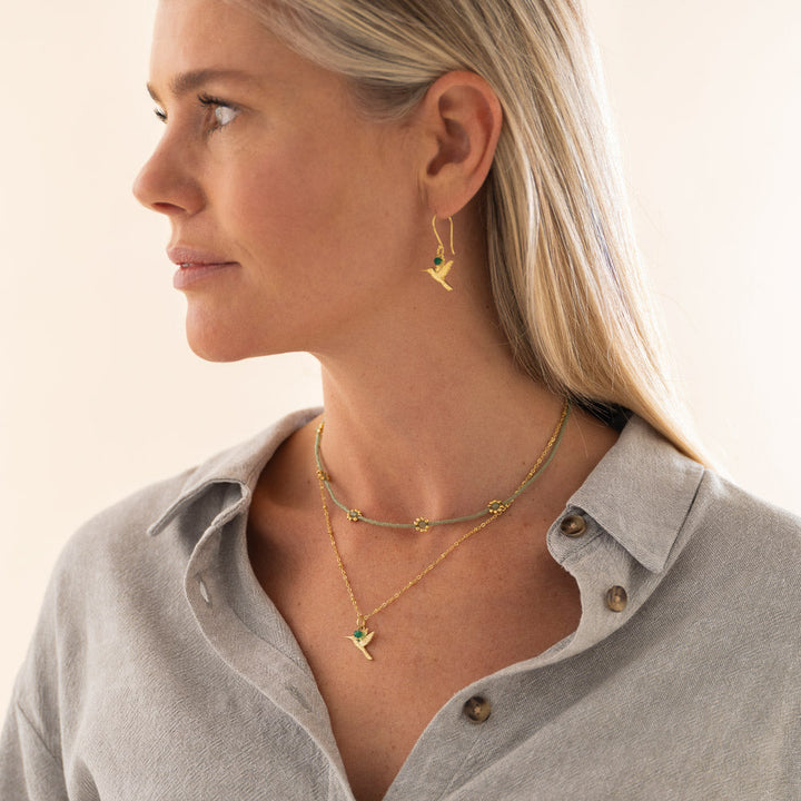 Collier Flourish - Aventurine