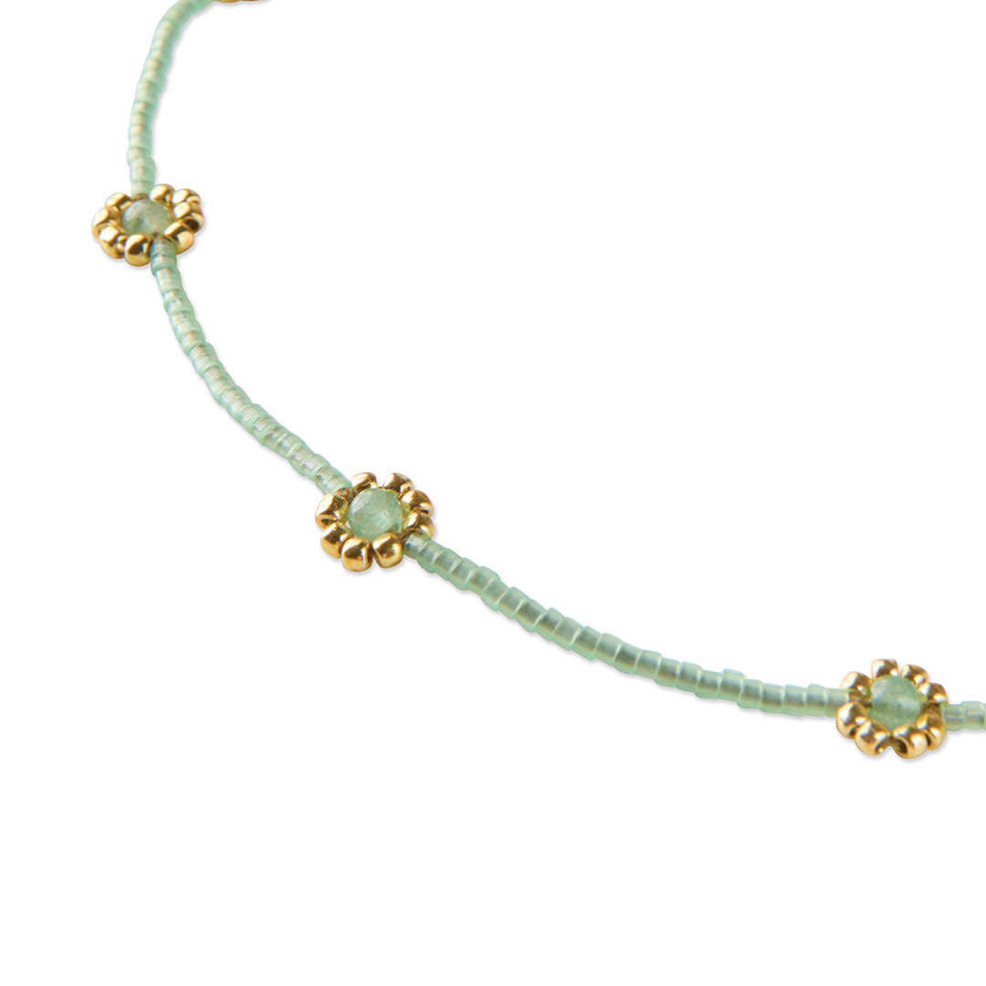 Collier Flourish - Aventurine