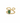 Bague Panarea en acier inoxydable doré, double anneau ouvert et pierre ovale, coloris vert – Cala Celestina