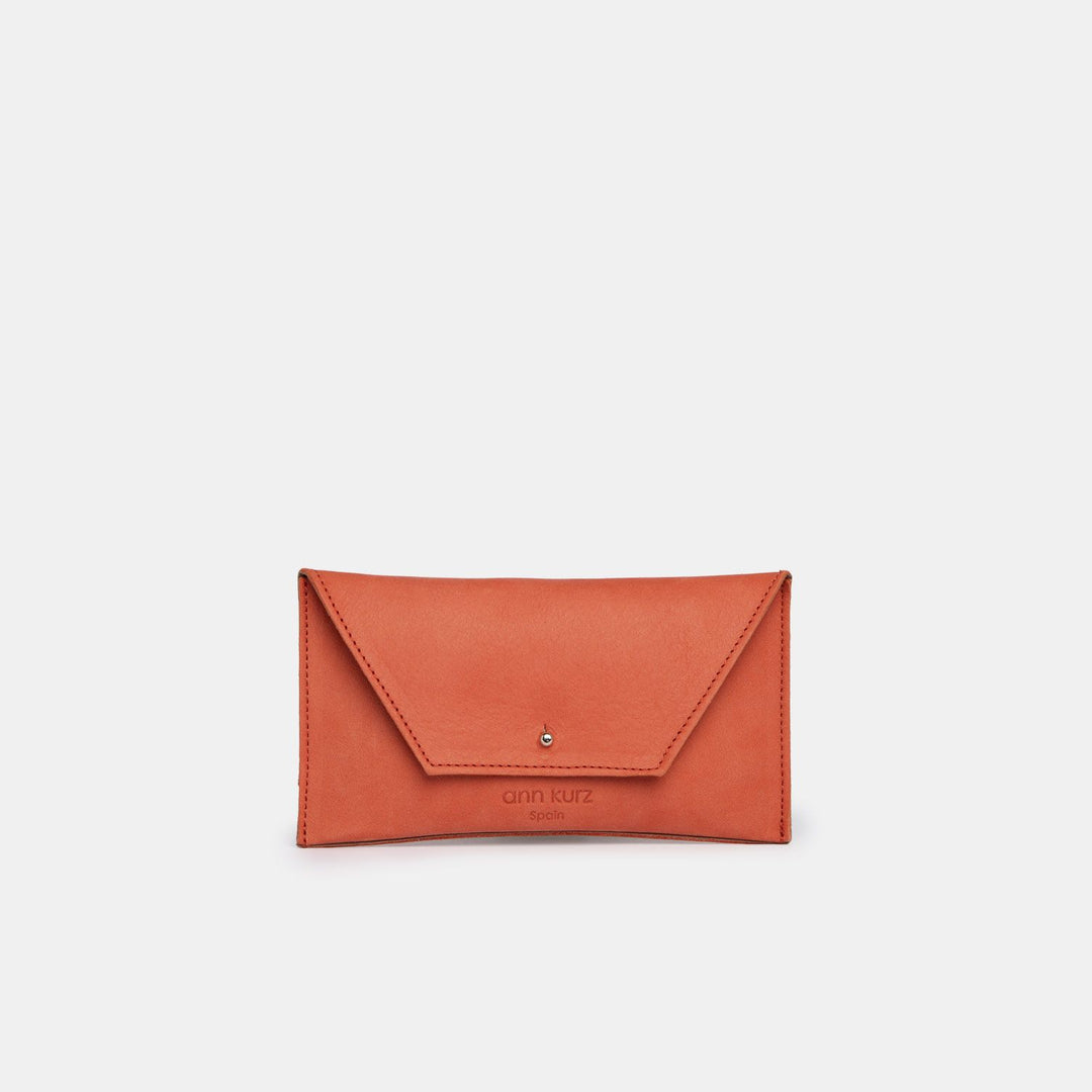 Portefeuille Mini Enveloppe Pouch Nubuck - Divers coloris