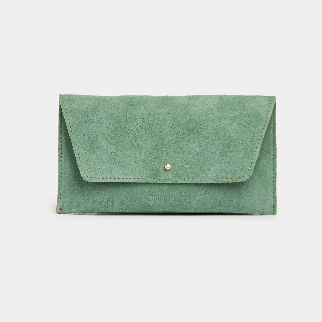 Porte Monnaie Mini Enveloppe Suède - Divers Coloris