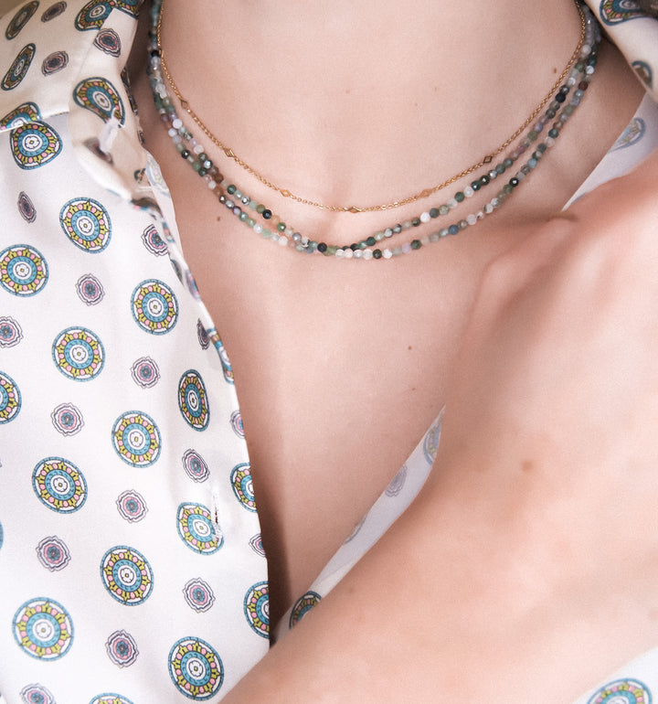 Collier Herzblatt