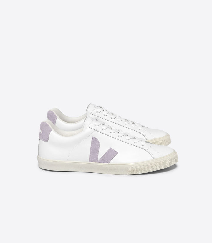 Baskets Esplar Leather White Parme