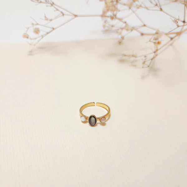 Bague Gypsy 3 Pierres