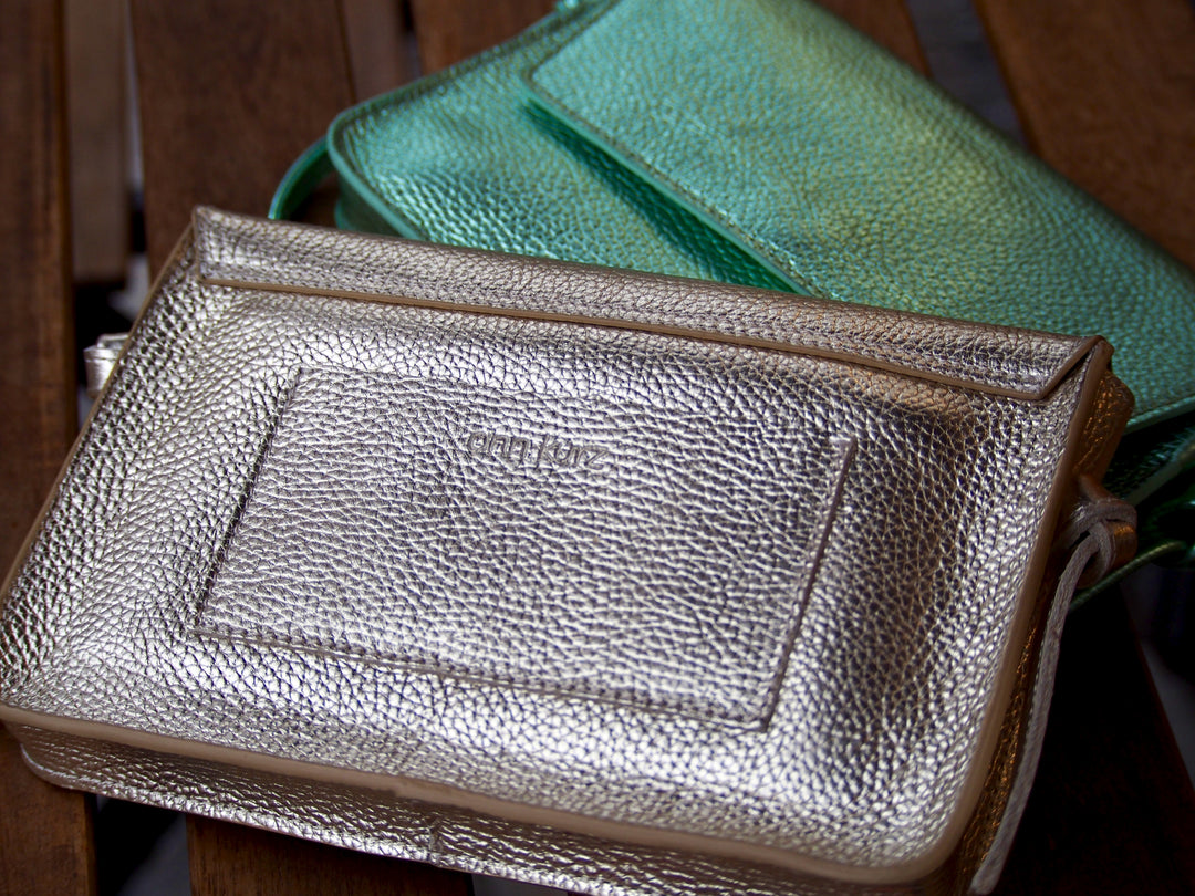 Sac Pretty Clutch Grainé Premium - Divers Coloris