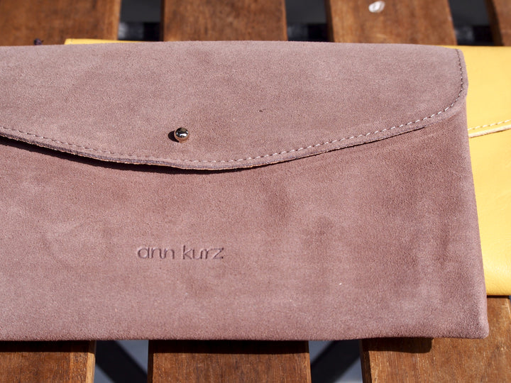 Sac Pochette Mignonne Suède - Divers Coloris