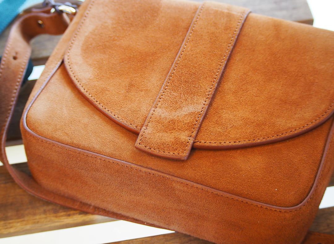 Sac Shatel Crossbody Suède - Divers Coloris