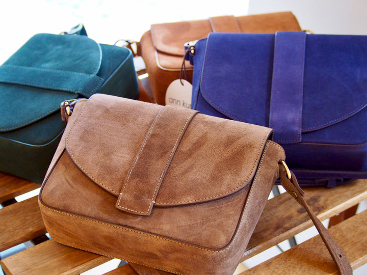 Sac Shatel Crossbody Suède - Divers Coloris