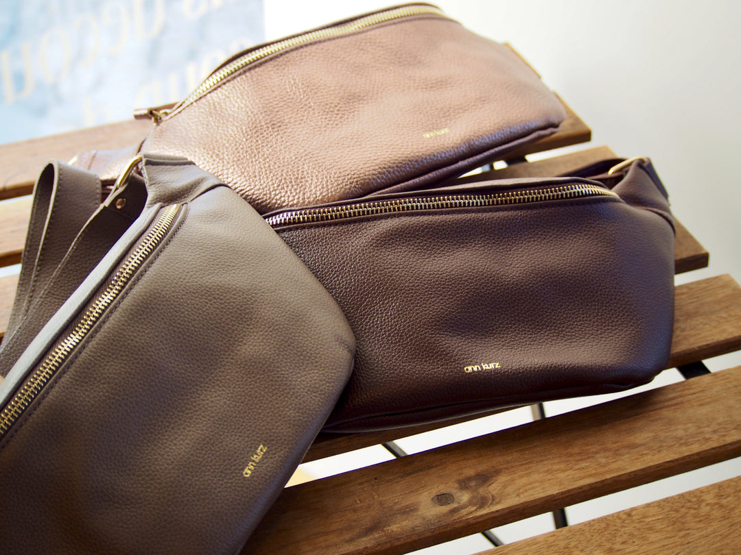 Sac Banane Fanny Grainé - Divers coloris